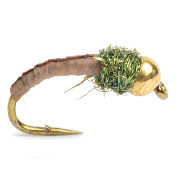 JH Puppan Olive # 10 in the group Lures / Flies / Nymphs at Sportfiskeprylar.se (HF0315-10)