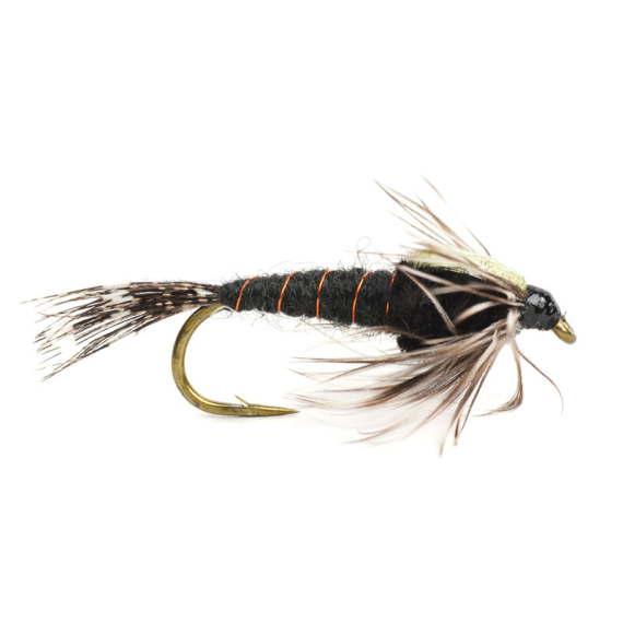 Black Martinez Streamer size 10 in the group Lures / Flies / Nymphs at Sportfiskeprylar.se (HF1030-10)