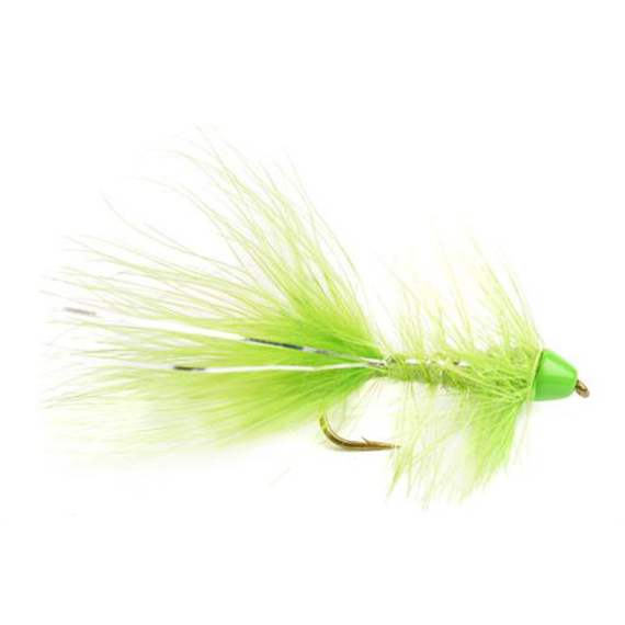 Wolly Bugger Cone Chartreuse Size 8 in the group Lures / Flies / Streamers at Sportfiskeprylar.se (HF1222-8)