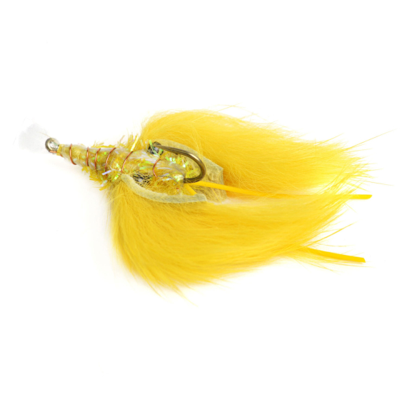 Crayfish Zonker Yellow size #6 in the group Lures / Flies / Streamers at Sportfiskeprylar.se (HF9040)