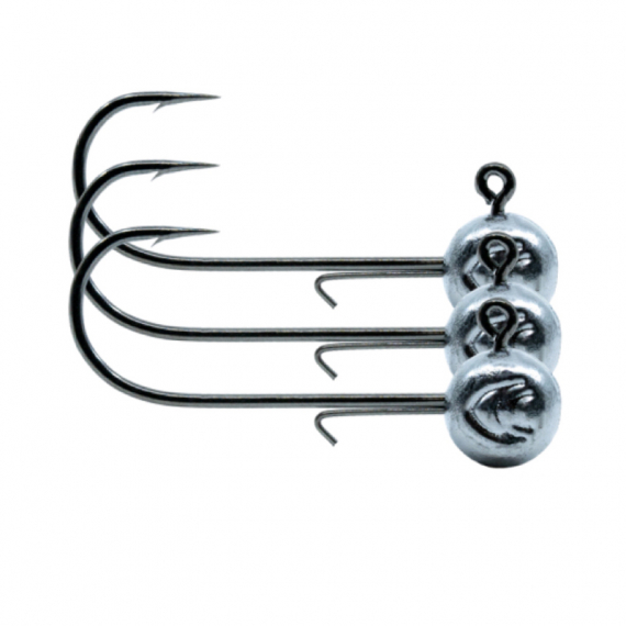 Slimline Head 15g - 4/0 (3-pack) in the group Hooks & Terminal Tackle / Jig Heads / Round Jig Heads at Sportfiskeprylar.se (J6915-040)