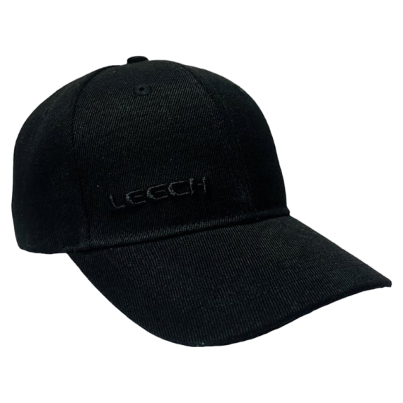 Leech Cap Stich Black in the group Clothes & Shoes / Caps & Headwear / Caps / Dad Caps at Sportfiskeprylar.se (LEECH3032)