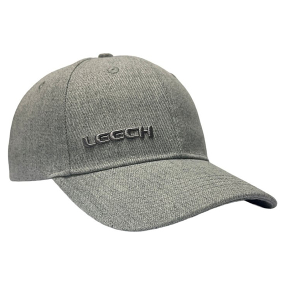 Leech Cap Stich Grey in the group Clothes & Shoes / Caps & Headwear / Caps / Dad Caps at Sportfiskeprylar.se (LEECH3033)