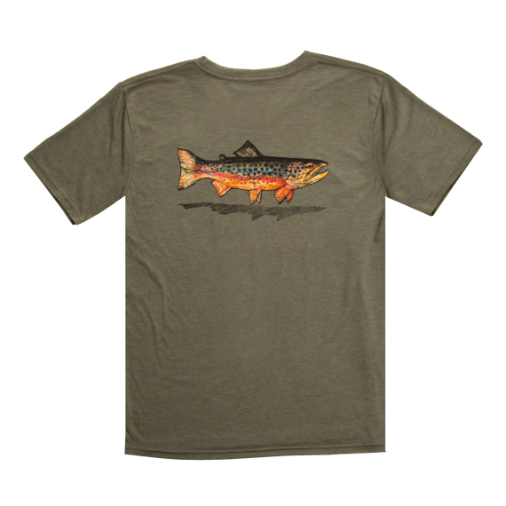 Fishpond Local T-shirt Olive in the group Clothes & Shoes / Clothing / T-shirts at Sportfiskeprylar.se (LS-O-Mr)