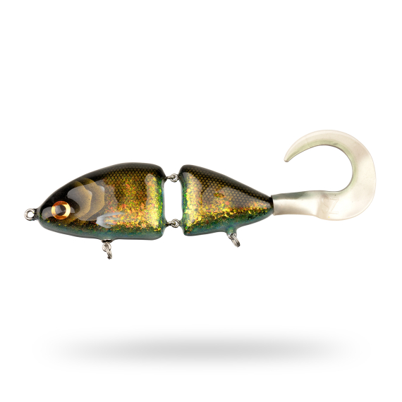 Mälaren Lures Fathead Swimbait 17cm, 125g - Per Glitter Gold in the group Lures / Handmade Baits / Handmade Swimbaits at Sportfiskeprylar.se (MLFHS17-4)