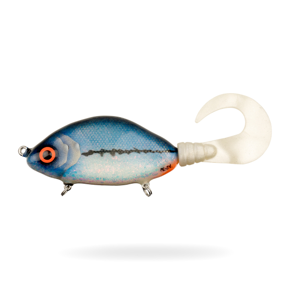 Mälaren Lures Humpback 13cm, 120g - Blue Maniac in the group Lures / Handmade Baits / Handmade Tail baits at Sportfiskeprylar.se (MLHB213-1)