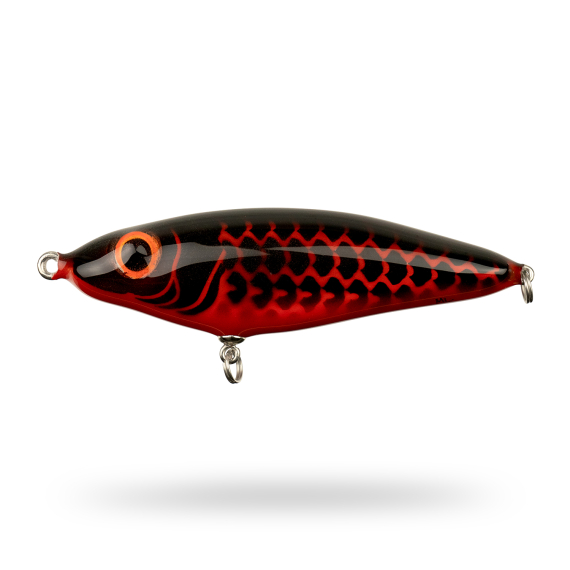 Mälaren Lures Loner Mini 13cm, 60g - Nollåtta in the group Lures / Handmade Baits / Handmade Jerkbaits at Sportfiskeprylar.se (MLLM13-4)