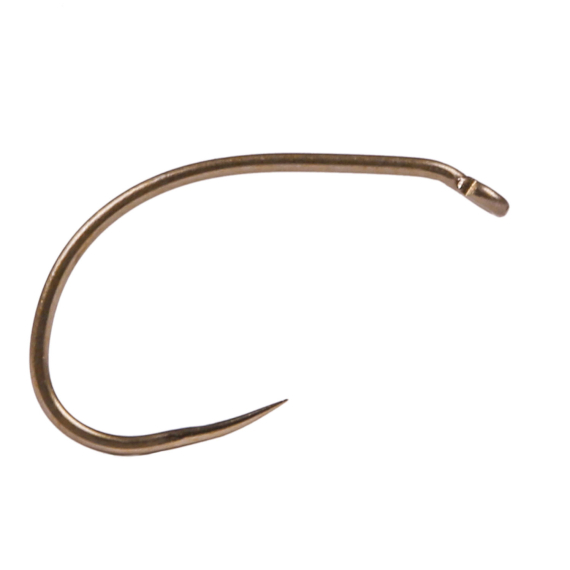 Sprite Hooks Barbless Buzzer Matt Bronze S2100 100-pack in the group Hooks & Terminal Tackle / Hooks / Fly Tying Hooks at Sportfiskeprylar.se (NFD268-8-100r)