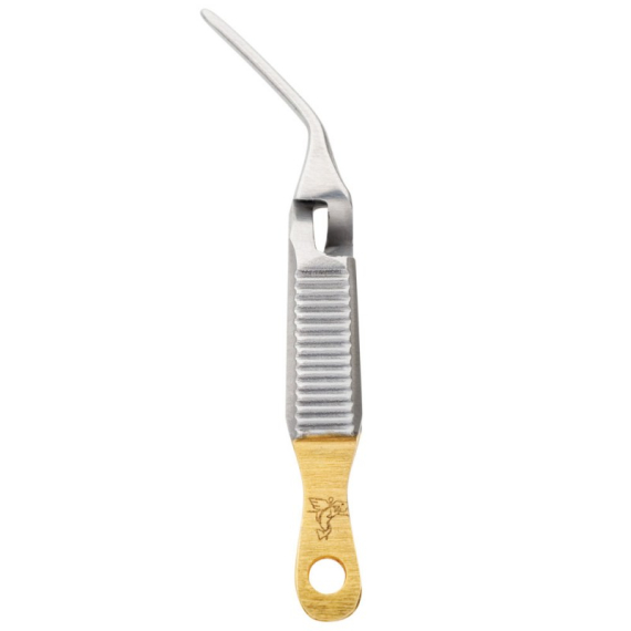 DR Slick Extra-Hand Fly Tweezer 2 1/2\'\' Self Closing - Curved in the group Hooks & Terminal Tackle / Fly Tying / Fly Tying Tools / Other Fly Tying Tools at Sportfiskeprylar.se (NFD682-FEX)