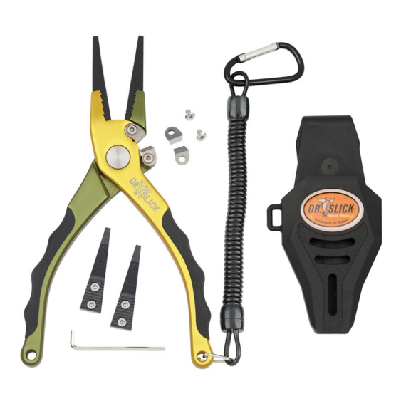 DR Slick Squall Plier 7 1/2\'\' w/ TC Cutters Black Coated in the group Tools & Accessories / Pliers & Scissors at Sportfiskeprylar.se (NFD799-PSA75RX)