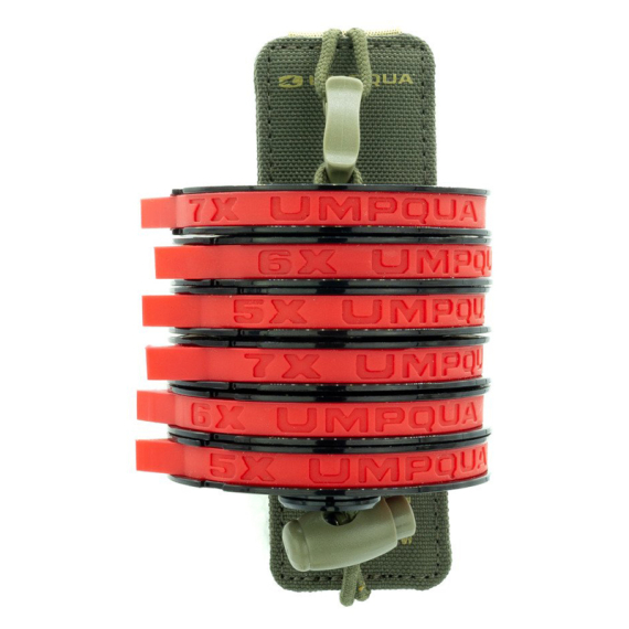 Umpqua ZS2 Tippet Holder - Olive in the group Storage / Other Storage / Tippet Holders at Sportfiskeprylar.se (NFD9370)