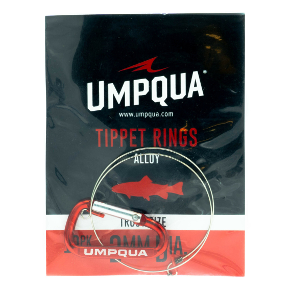 Umpqua Tippet Ring Premium 2mm 10-pack in the group Hooks & Terminal Tackle / Leaders & Leader Materials / Leader Materials / Leader Material Fly fishing at Sportfiskeprylar.se (NFD9383)