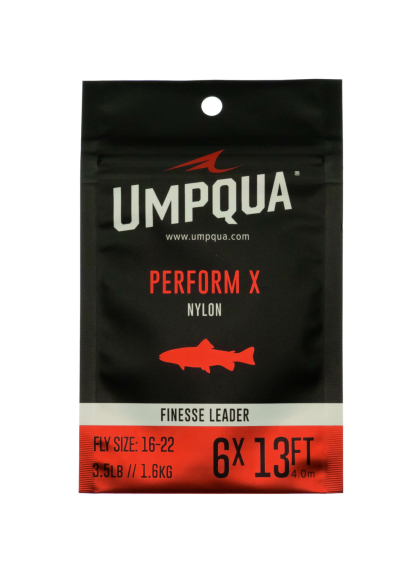 Umpqua Perform X Finesse Dry Fly Leader 13ft in the group Hooks & Terminal Tackle / Leaders & Leader Materials / Ready Made Leaders / Tapered Leaders at Sportfiskeprylar.se (NFD9385-4Xr)