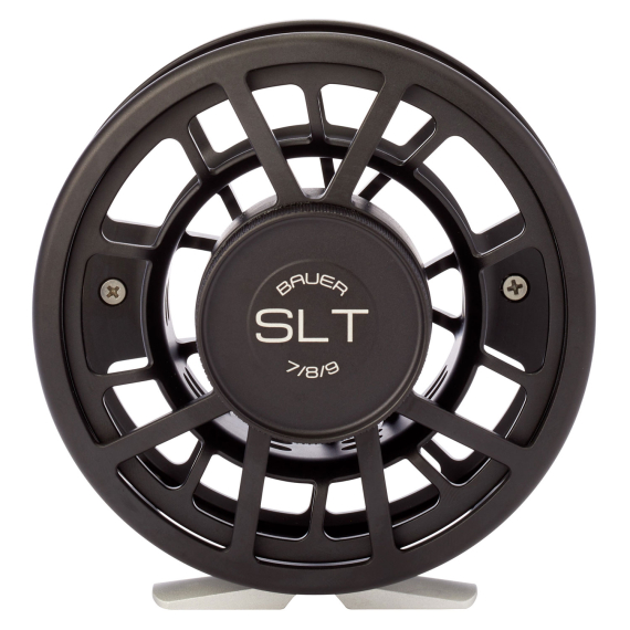 Bauer SLT Fly Reel - Black & Silver in the group Reels / Fly Reels & Extra Spools / Fly Reels at Sportfiskeprylar.se (NFD9443-789Blackr)