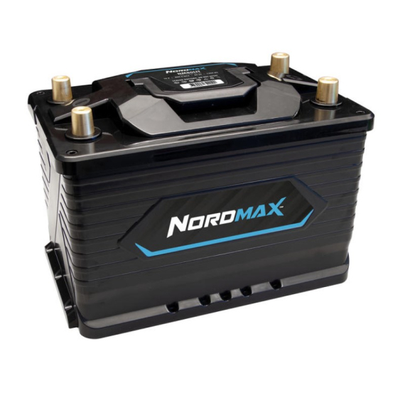 Nordmax Lithium Battery 12V 110Ah in the group Marine Electronics & Boat / Batteries & Chargers / Batteries / Lithium batteries at Sportfiskeprylar.se (NM110LIT)