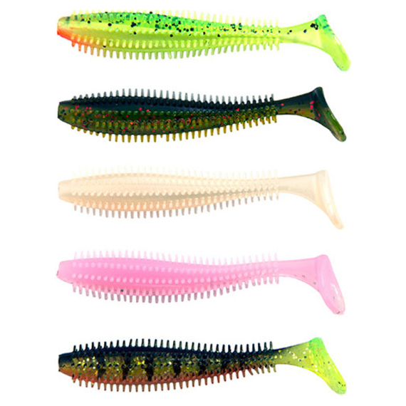 Fox Rage Spikey UV mixed colours 5-pack in the group Lures / Lure Kits at Sportfiskeprylar.se (NMC016r)