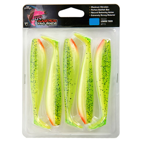 Zander Pro Ultra UV 12 cm 5-pack in the group Lures / Softbaits / Perch Softbaits & Zander Softbaits at Sportfiskeprylar.se (NZS024r)