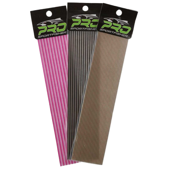 Pro Segmentation skin, Black/Clear in the group Hooks & Terminal Tackle / Fly Tying / Fly Tying Material / Other Synthetic Materials at Sportfiskeprylar.se (PRO10500818r)