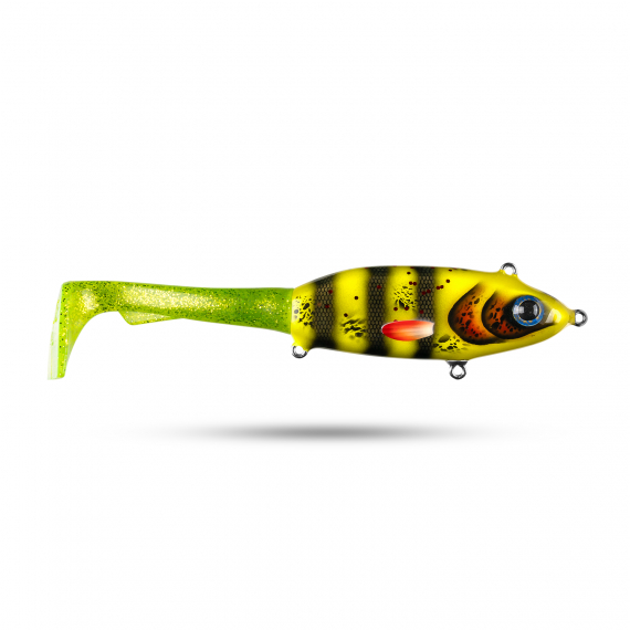 Pineslope Lures Goujon XL Slow Sink 25cm, 130g - Getingjävel in the group Lures / Handmade Baits / Handmade Tail baits at Sportfiskeprylar.se (PSLGXLSS23-3)