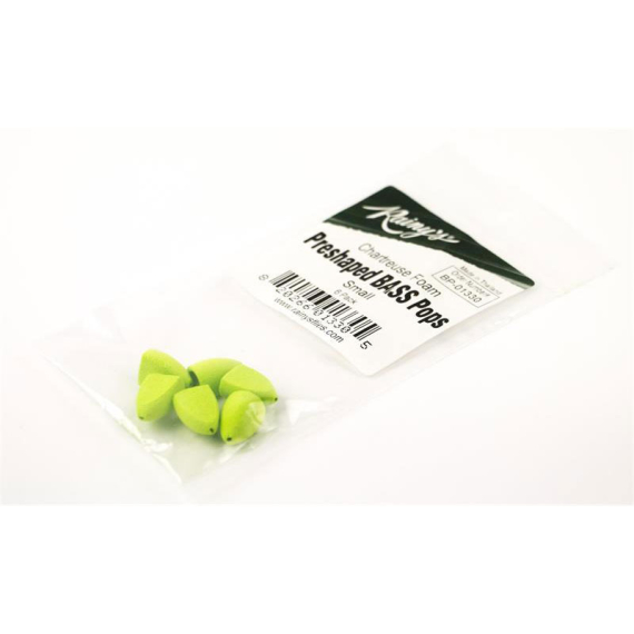 Preshaped Bass Popper Small in the group Hooks & Terminal Tackle / Fly Tying / Fly Tying Material / Poppers & Magic Heads at Sportfiskeprylar.se (RA-BP01370r)