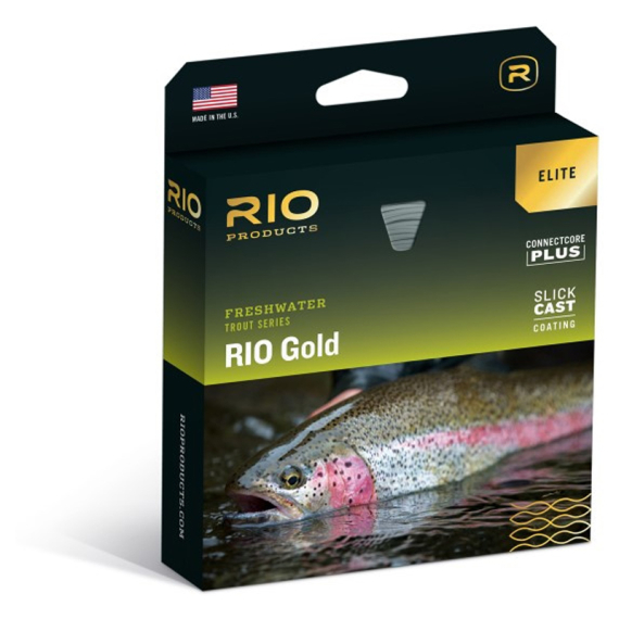 RIO Elite Gold Moss/Gold/Gray in the group Lines / Fly Lines / Single Hand Lines at Sportfiskeprylar.se (RP19268r)