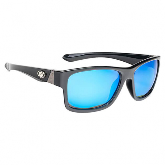 Strike King SK Pro Sunglasses Black Frame, Wht Blue Mirror Gray Base Lens in the group Clothes & Shoes / Eyewear / Polarized Sunglasses at Sportfiskeprylar.se (SG-P301)