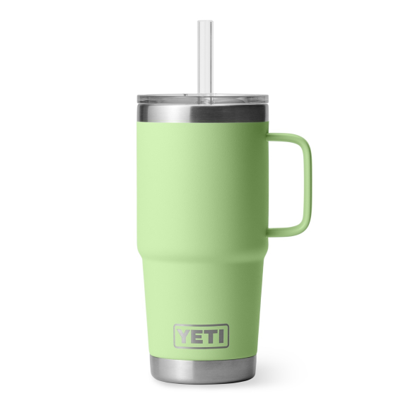 Yeti Rambler 25 Oz Straw Mug 2.0 - Key Lime in the group Outdoor / Camp Kitchen & Utensils / Thermoses / Thermos Mugs at Sportfiskeprylar.se (SKU-2326-24H2KL)