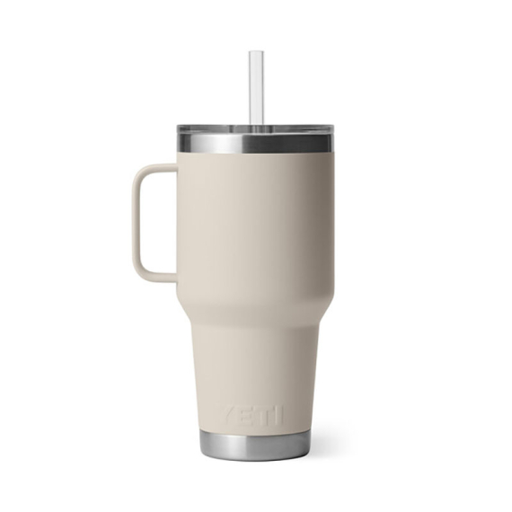 Yeti Rambler 35 Oz Straw Mug 2.0 - Cape Taupe in the group Outdoor / Camp Kitchen & Utensils / Thermoses / Thermos Mugs at Sportfiskeprylar.se (SKU-2327-24H2BH)