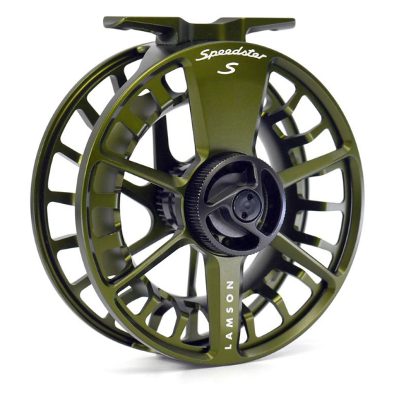 Lamson Speedster S-Series Fly Reel Olive Green in the group Reels / Fly Reels & Extra Spools / Fly Reels at Sportfiskeprylar.se (SPS-3PLUSREEL-Ogr)