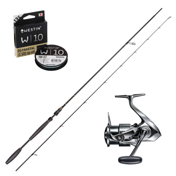 Shimano Stella Westin W10 Seatrout Combo in the group Fishing methods / Spin Fishing / Combos / Spinning Combos at Sportfiskeprylar.se (SSPSET-10)