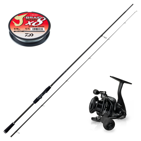 Okuma Pitch Black V2 Westin W2 Powershad Allround Combo in the group Fishing methods / Spin Fishing / Combos / Spinning Combos at Sportfiskeprylar.se (SSPSET-12)