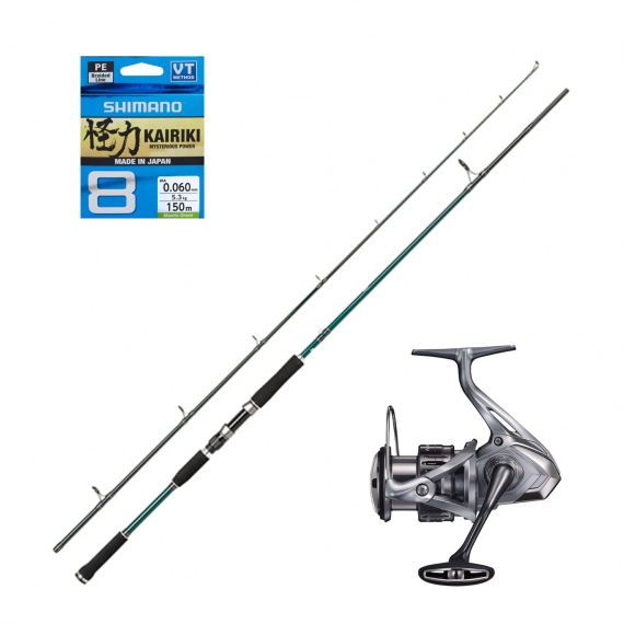 Shimano Nasci Abu Garcia Beast X Pike Combo in the group Fishing methods / Spin Fishing / Combos / Spinning Combos at Sportfiskeprylar.se (SSPSET-18)