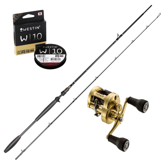 Shimano Calcutta Conquest Westin W10 Pike Combo in the group Combos / Casting Combos at Sportfiskeprylar.se (SSPSET-5)