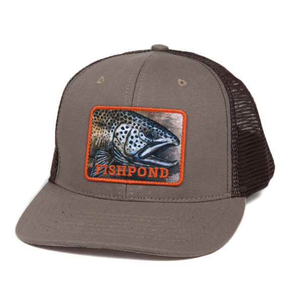 Fishpond Slab Trucker Hat -Sandstone/Brown in the group Clothes & Shoes / Caps & Headwear / Caps / Trucker Caps at Sportfiskeprylar.se (STH-S-B)
