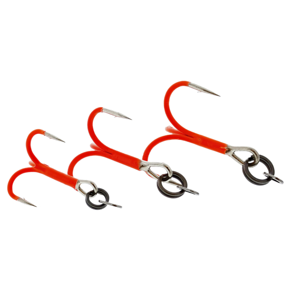 Westin Rigged Trout Treble Hooks Uv Orange in the group Hooks & Terminal Tackle / Hooks / Treble Hooks at Sportfiskeprylar.se (T108-805-064r)