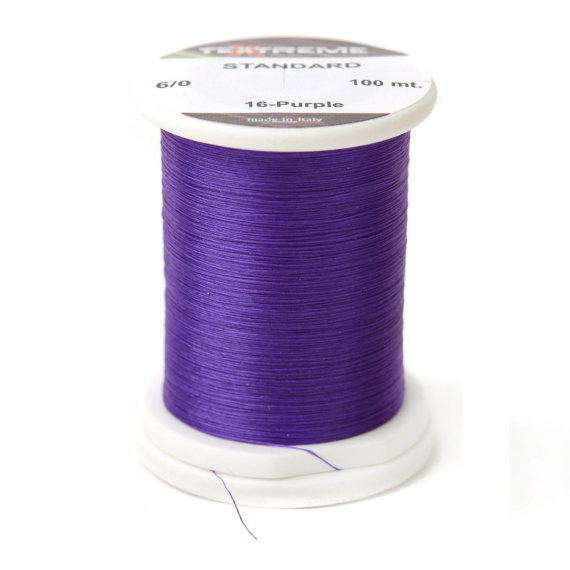 Textreme Tying Thread Standard 6/0 - Purple in the group Hooks & Terminal Tackle / Fly Tying / Fly Tying Material / Tying Thread at Sportfiskeprylar.se (TE-SS6-16)