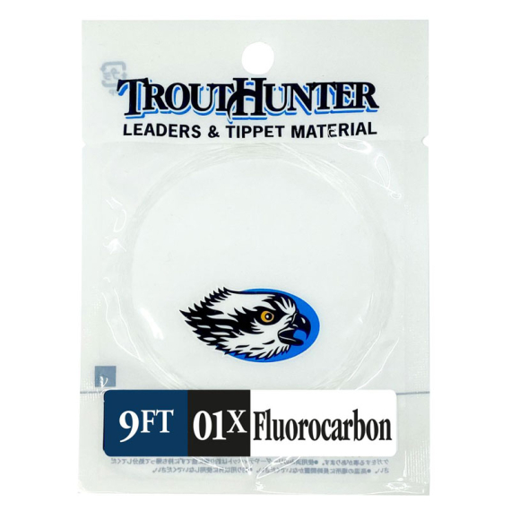 Trout Hunter Fluorcarbon Tapered Leader 9ft in the group Hooks & Terminal Tackle / Leaders & Leader Materials / Ready Made Leaders / Tapered Leaders at Sportfiskeprylar.se (TH50074r)