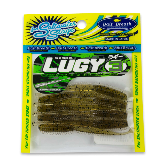 Baitbreath Lugy 7,6cm in the group Lures / Softbaits / Craws & Creaturebaits / Worms at Sportfiskeprylar.se (TRA-BB234r)