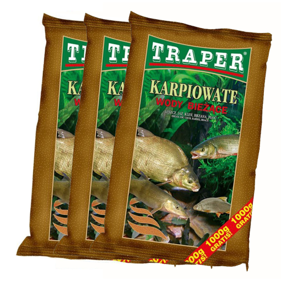 Traper Groundbait Mix 2,5kg x3 in the group Lures / Boilies, Hook Baits & Groundbait / Groundbait at Sportfiskeprylar.se (TRAPERGROUNDBAITPACK)