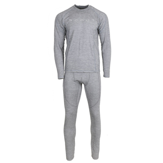 Vision Scout Merino Bamboo Set Grey in the group Clothes & Shoes / Clothing / Layering & Underwear / Base Layer Set at Sportfiskeprylar.se (V1123-Sr)