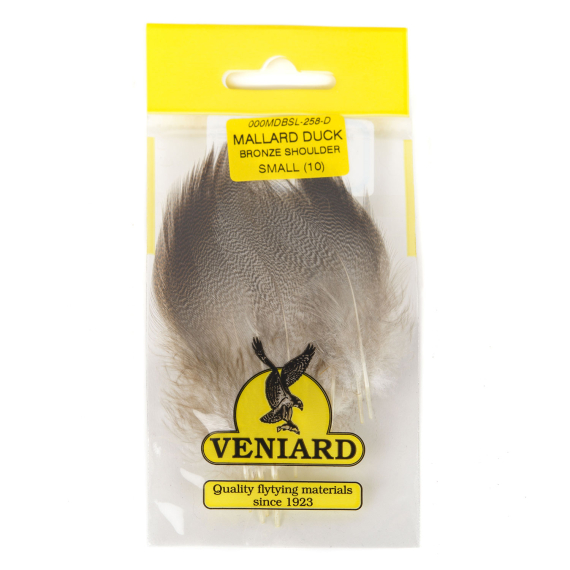 MALLARD DUCK DRAKE BRONZE SHOULDER SEL. SMALL in the group Hooks & Terminal Tackle / Fly Tying / Fly Tying Material / Feathers & Capes / Hackle at Sportfiskeprylar.se (V5005)