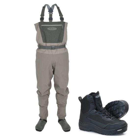 fly fishing waders and boots combo