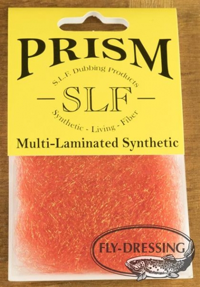 SLF-Prism Dubbing - Fluoro Fire Orange in the group Hooks & Terminal Tackle / Fly Tying / Fly Tying Material / Dubbing at Sportfiskeprylar.se (W-SLFP505)