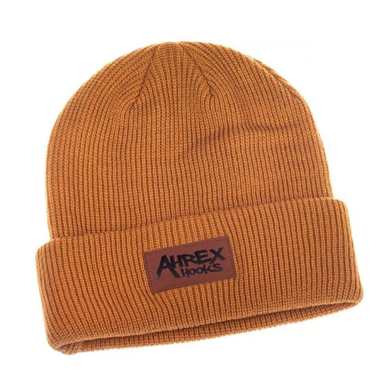 Ahrex Suede Patch Beanie Mustad in the group Clothes & Shoes / Caps & Headwear / Beanies & Hats at Sportfiskeprylar.se (abe322)