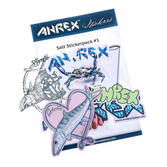 Ahrex Salt Sticker Pack #1 in the group Other / Stickers & Decals at Sportfiskeprylar.se (asa01)