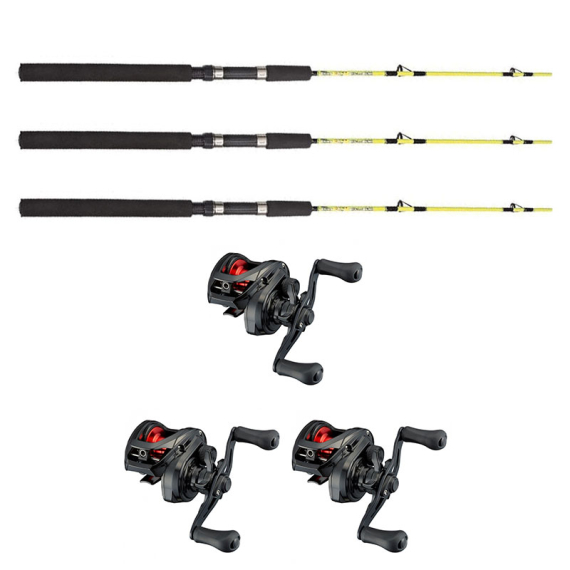 Daiwa PR100L/Fladen Ice Pike 130cm Combo Vänster 3-Pack in the group Fishing methods / Ice Fishing / Ice Fishing Combos / Ice Fishing Kits at Sportfiskeprylar.se (daiwaprfladen1303pcsset)