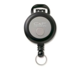 C&F Flex Pin-On Reel Black (CFA-72-BK)