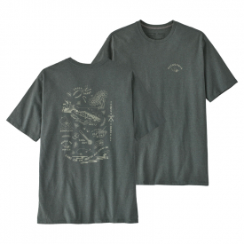 PODSOL T-Shirt Dead Horse Organic Cotton Heather Grey XL