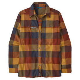 Patagonia M's Early Rise Stretch Shirt On the Fly: Anacapa Blue