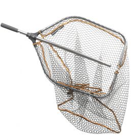Floating Fishing Net Carbon Fiber Landing Net Clear Rubber Ghost Net Catch  & Release Net with Magnetic Net Release